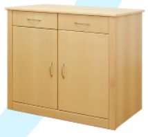 APARADOR COM 2 PORTAS E 2 GAVETAS