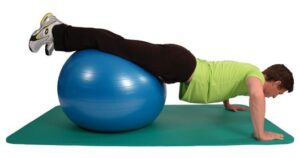 BOLA 75cm P/ EXERCICIOS MAMBO MAX AB GYM