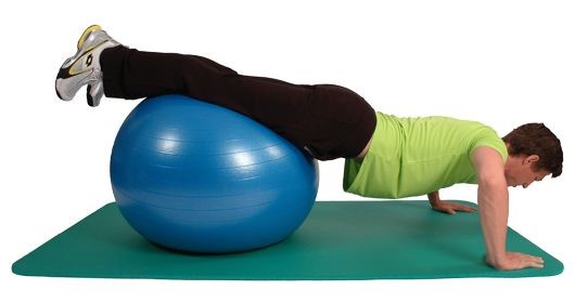 BOLA 75cm P/ EXERCICIOS MAMBO MAX AB GYM