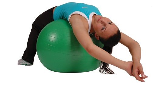 BOLA 65cm P/EXERCICIOS MAMBO MAX AB GYM