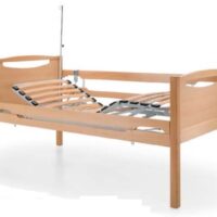 CAMA-DE-GERIATRIA-ARTICULADA-ELECTRICA-FIXA-COM-4-PLANOS-E-GUARDAS-LATERAIS - Fisio-shop