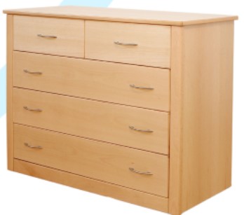 CÓMODA DE QUARTO C/TRÊS GAVETAS