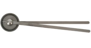 GONIÓMETRO EM AÇO INOX 35CM