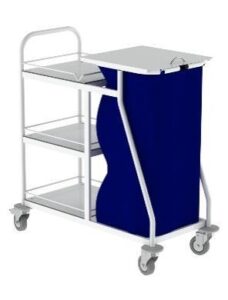 CARRO DE ROUPA SUJA E LIMPA