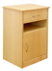 MESA CABECEIRA COM GAVETA, VÃO E PORTA