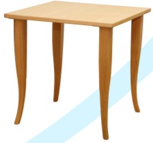 MESA DE APOIO QUADRADA