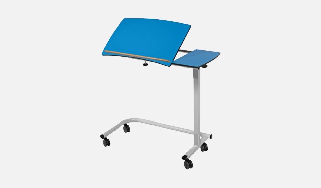 MESA DE REFEIÇÃO E LEITURA NO LEITO