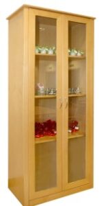 VITRINA ALTA COM 2 PORTAS EM VIDRO